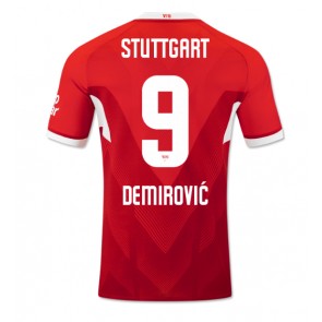 Stuttgart Ermedin Demirovic #9 Venkovní Dres 2024-25 Krátký Rukáv